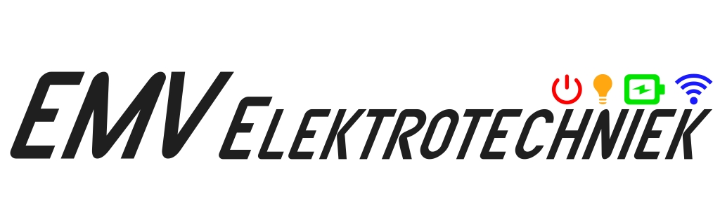 EMV Elektrotechniek LOGO BRIEF WIT ACHTER